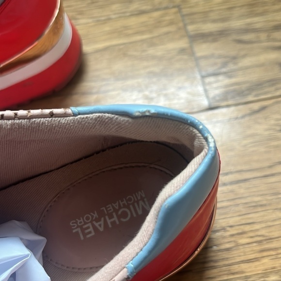 MICHAEL KORS Women's Allie StrideTrainer Lace-Up Sneakers - Picture 4 of 10